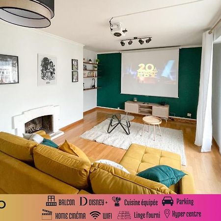 Cinema & Disney Avec Balcon & Parking En Hyper Centre Amiens Exterior foto